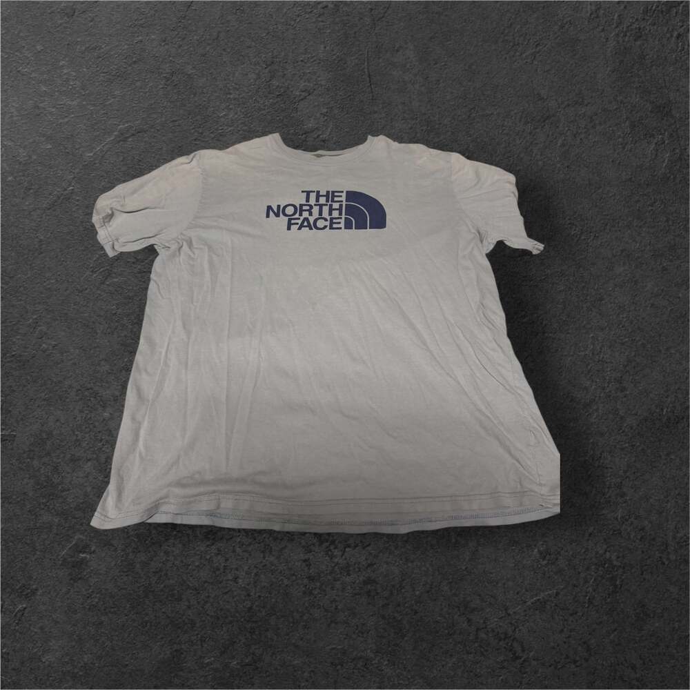 The North Face Men's Short Sleeve Half Dome Graphic T-Shirt White/Grey